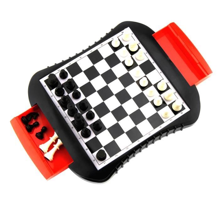 Jeu d'Échecs Magnétique - PRUMYA - Portable - 20 pièces - Pour enfants Jeu d'Échecs Magnétique - PRUMYA - Portable - 20 pièces - Pour enfants