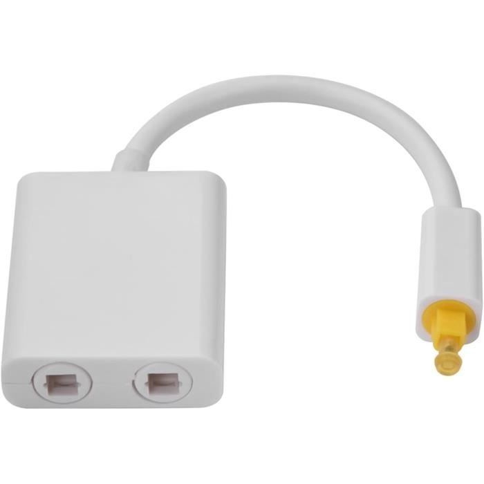 Câble Coaxial Numérique Mâle-mâle SPDIF - Pour Home Cinéma, Connexion Audio Stéréo - Cuivre Plaqué Argent, Blindage Triple - Longueurs 0,5m à 2m - 6