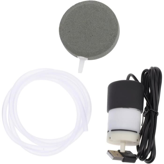 Kit 3 Pompes à Air USB Pour Aquarium - Silencieuses, Portables, Idéales Petits Aquariums Et Pêche