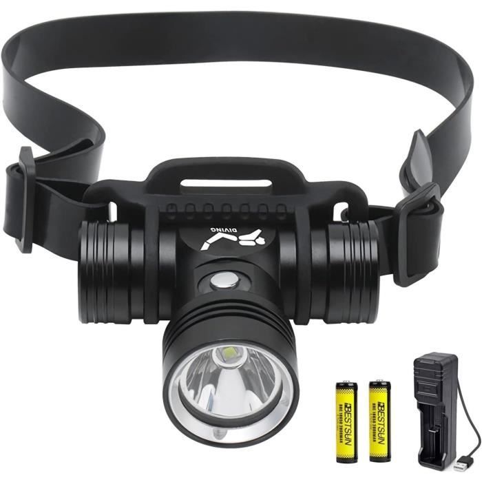Lampe de plongée sous marine à Led R2 SEAC - Peche Maroc