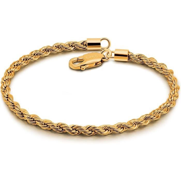 Dankadi Collier à Corde Fin 3MM Pour Pendentif En 925 Argent