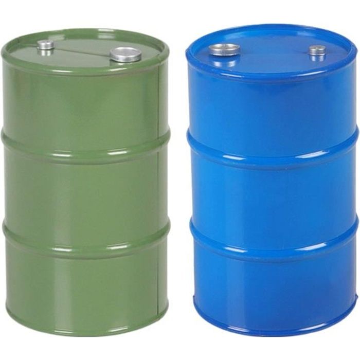 Facibom Tamburo di Olio nel Plastica per ASSE Cingolato 1/10 RC SCX10