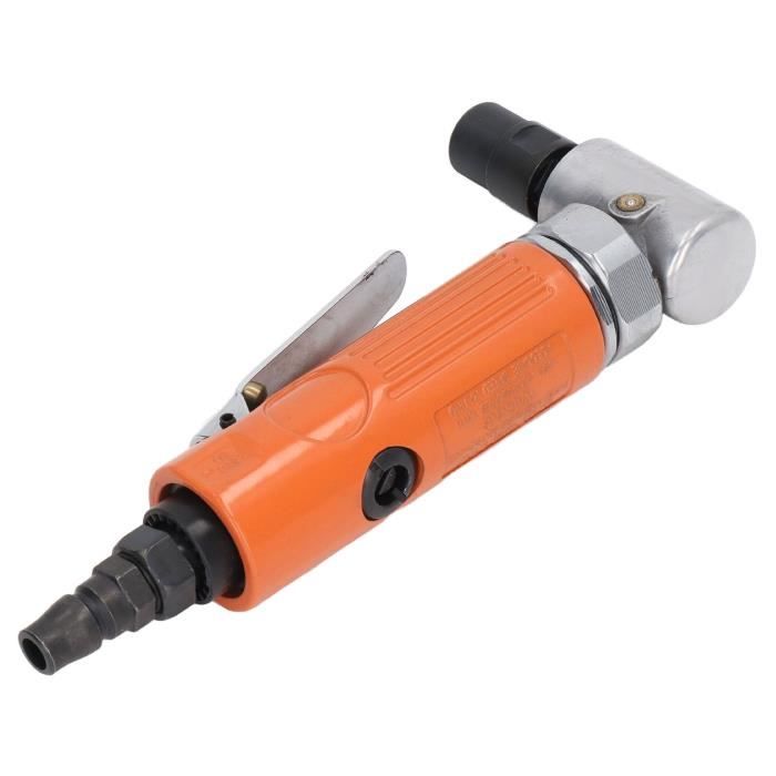 Mini meuleuse d'angle pneumatique à air comprimé 1/4" 6,3 bar pour atelier meuleuse droite outil