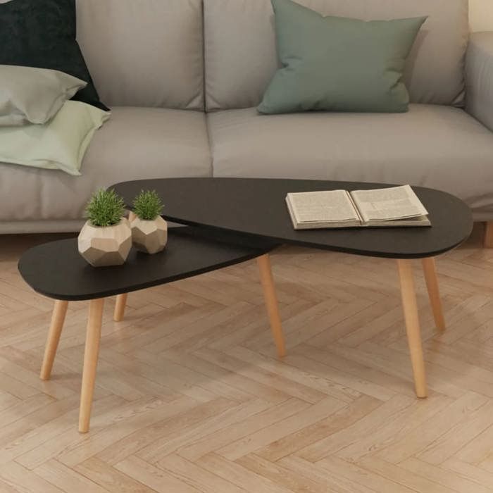 Table Gigogne Noir Achat Vente Pas Cher