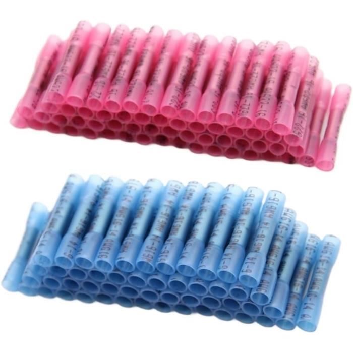 Connecteurs électriques à Sertir – étanches, Thermorétractables, Pour Câblage Fiable