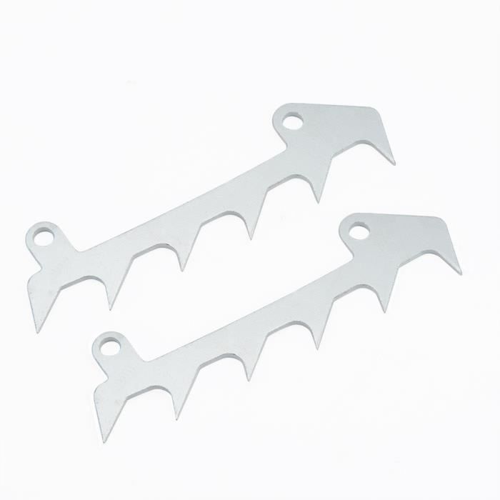 2PCS Griffes D'Abattage Pour Tronçonneuse MS170 MS180 MS210 MS250 - Pic Pare-Chocs Métal Pour Abattage Forestier