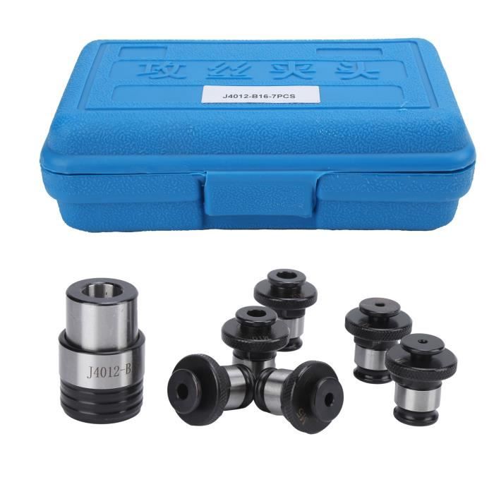 Jeu De 15 Pinces ER25 En Acier Rapide Avec Clé - Mandrins De Serrage Précis SKER2515PC03 Pour CNC Et Fraisage