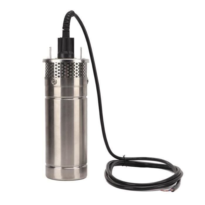 Pompe Submersible Solaire Treeisland 12V 180W - Acier Inox Pour Puits, Irrigation Et Arrosage