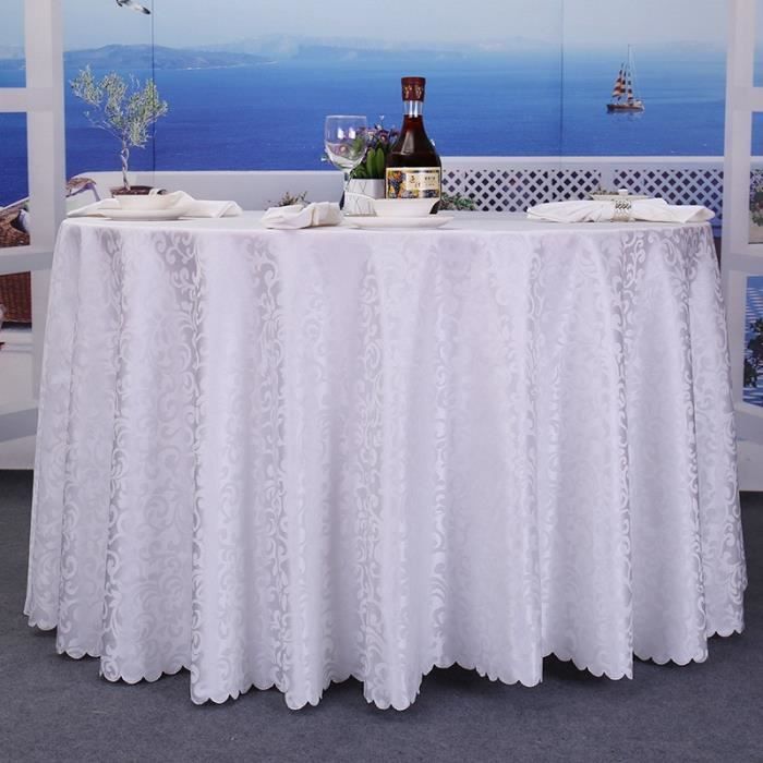 Nappe Flanelle 200 X 260 Cm KLUOT - Pour Mariage, Banquet, Événement - Champagne - Lavable Machine