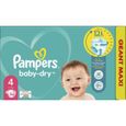 Couches PAMPERS Baby-Dry Taille 4 - x94-1