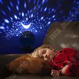 TD® Projecteur LED étoile lune veilleuse ciel rotatif à piles veilleuse lampe pour enfants enfants bébé chambre-1