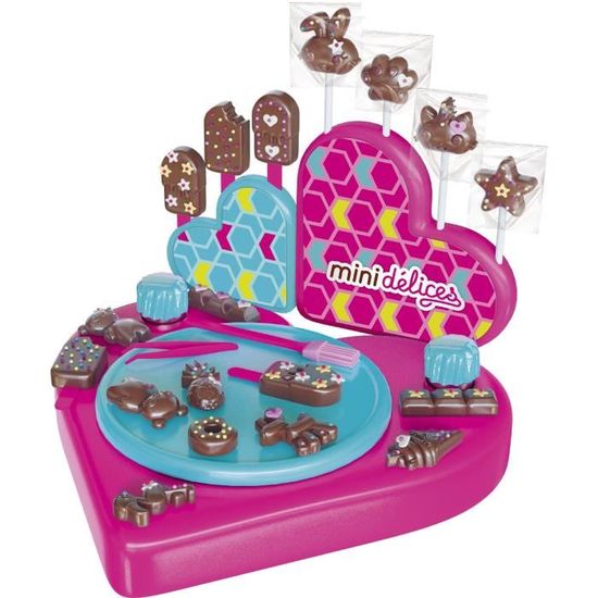Mini Délices - Atelier Choco-Féerique - Lansay - Pour Enfant - Emballages Inclus - Rose et Marron - Jeux - Jouets