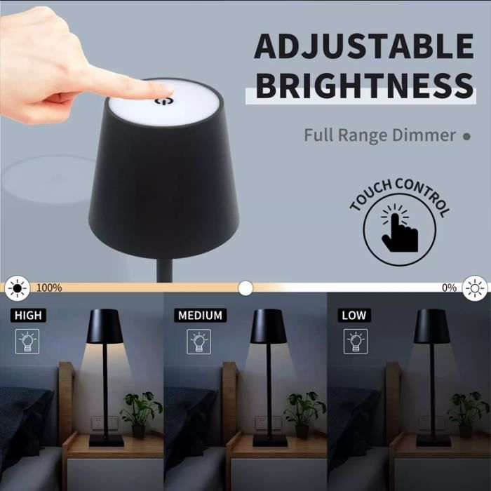 Veilleuse LED Ampoule Portable Mini Lampe de Table USB