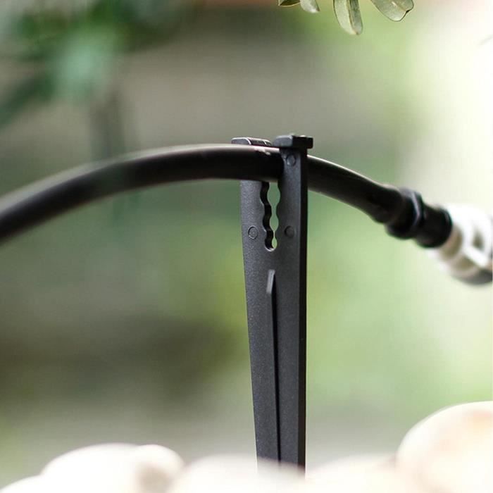 Goutteurs De Fleche A Coude Transparent, Se Pliant A 1/4, En Effet Emetteur De Gouttes Jardin En Pot D Argile Outil D Arrosage Serre 4mm 7mm 25 Pieces 50 Pieces