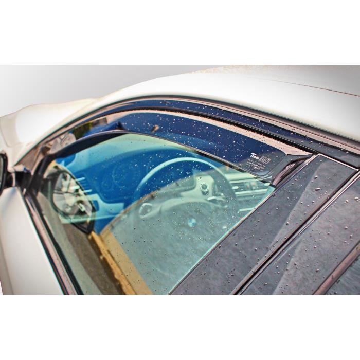 Déflecteurs D'air Avant Pour Renault Scenic IV (à Partir De 2016) - 2 Pièces - Aérodynamiques, Anti-pluie - Installation Facile