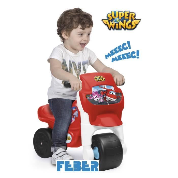FEBER Motofeber 1 Sprint - Voiture à Pédales Pour Enfants Dès 18 Mois, Rouge
