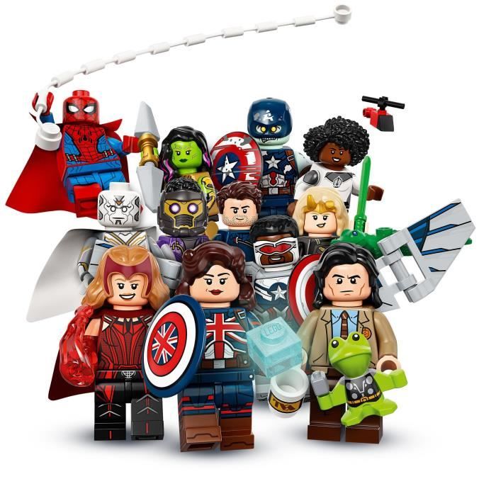 LEGO® 71031 Minifigures Marvel Studios, Jouets de Construction à  Collectionner, 1 sur 12, Jouet pour Enfant dès 5 Ans - Cdiscount Jeux -  Jouets