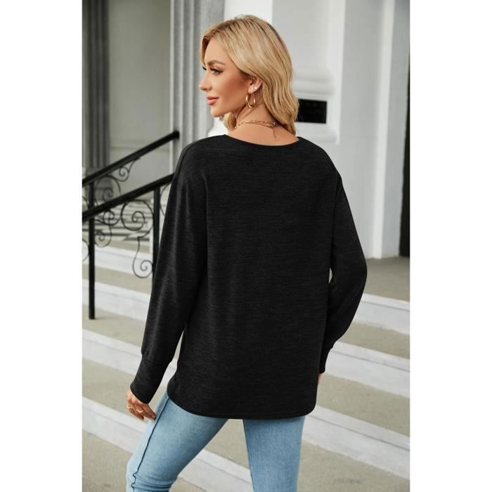 Pull Femme Col V Seven For All Mankind - Taille L - Gris - 60% Coton 40% Cachemire - Occasion