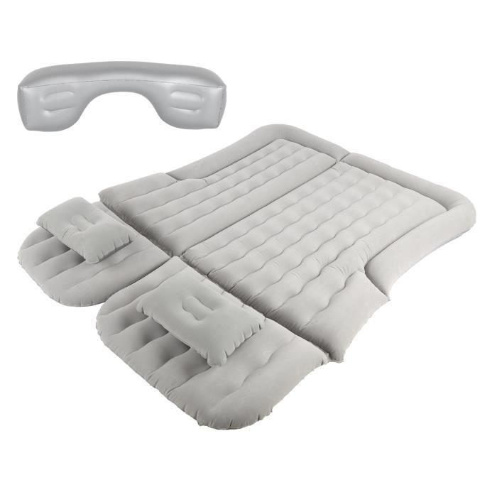 Matelas Gonflable KMZ Pour SUV – 190x126x14 Cm, Pompe Intégrée Auto-gonflante, Flocage épais, Résistant -25 à 50°C, Avec Sac De Rangement