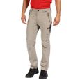 Pantalon Homme Regatta Highton Regular - Beige - Déperlance longue durée - Protection UV - Multipoches-2