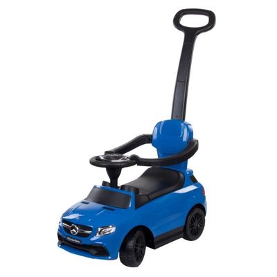 Mercedes Benz Trotteur Voiture Bebe Enfant 2en1 Porteur Des 24 Mois Guidon Parental Repose Pieds Volant Musique Coffre Bleu Cdiscount Jeux Jouets