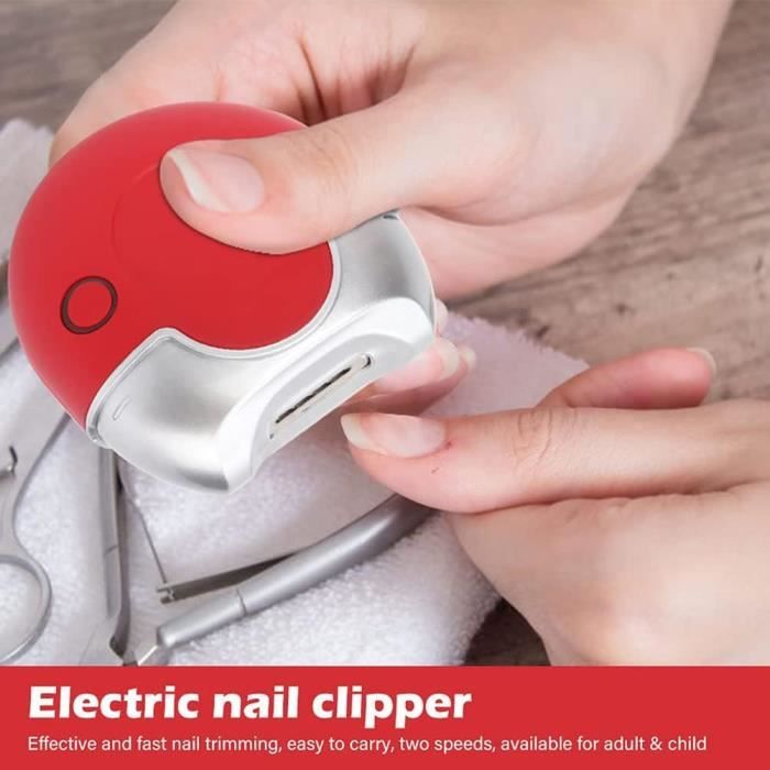 Coupe-ongles électrique et automatique, Anti éclaboussures, Portable, pour  bébé et adulte