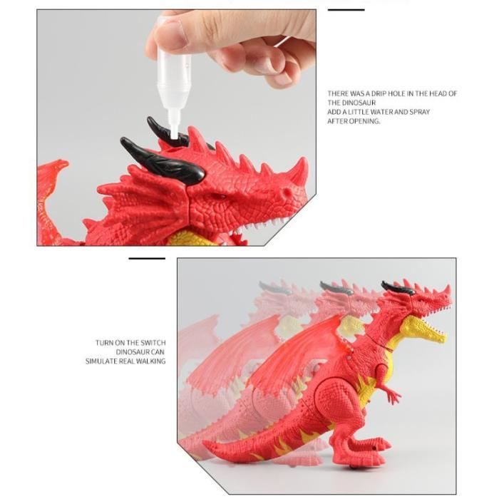 Ailes De Dragon Lumineuses Battantes Pour Enfant - Costume Avec Effets Sonores Et LED Pour Fêtes Et Halloween