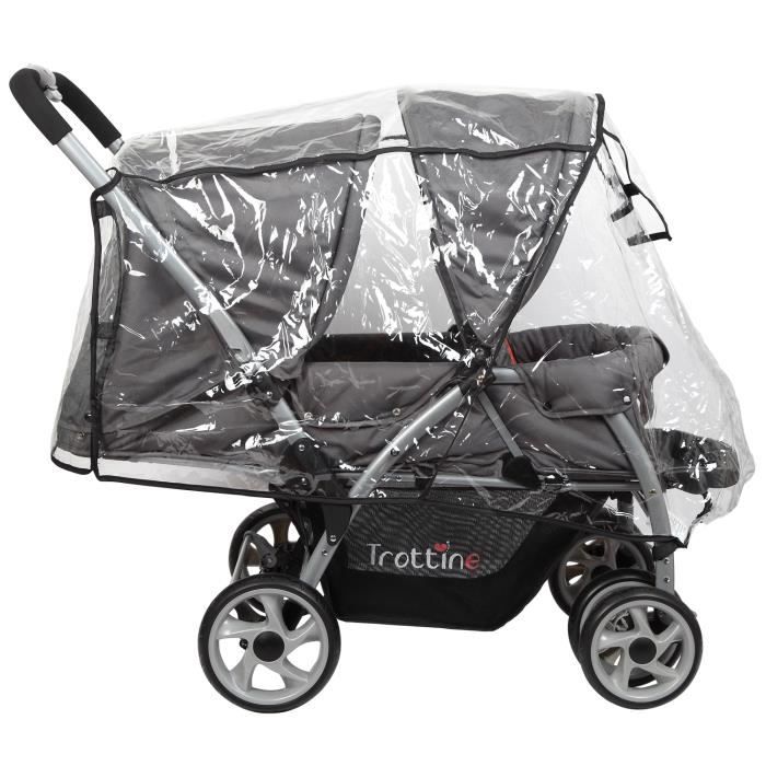 Poussette double trottine leclerc deals