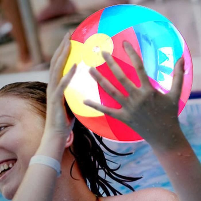 VGEBY ballon gonflable Ballon de Plage Gonflable à Quatre Couleurs pour  Piscine Sports Nautiques pour Enfants Adultes jouets jeu - Cdiscount Jeux -  Jouets