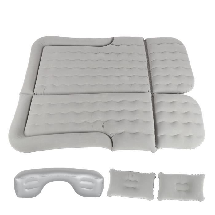 Matelas Gonflable Pour SUV KMZ – Double Flocage Ultra Doux, 192x125 Cm, Avec Pompe 12V Et 2 Oreillers – Idéal Camping Et Road Trips