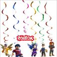 10 paper cup -Roblox – décoration thème Robot anniversaire, ensemble de vaisselle, assiette en papier, tasse, paille, fournitures de-3