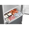 Réfrigérateur-congélateur HAIER A3FE743CPJ - Twin Cooling - Capacité 450L - Inox - Classe E-3