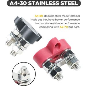Accessoire Batterie Auto 2 Boulons En T En Inox Pour Bornes De