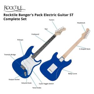 Rocktile CS-30 Support D'ampli Pliable - Pupitre Incliné Pour Combo Guitare Pupitre Guitare