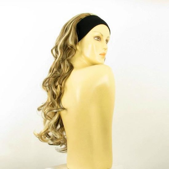 Perruque Longue Ondulée Avec Bandeau - Couleur 1B Noir - Neuve Avec étiquettes