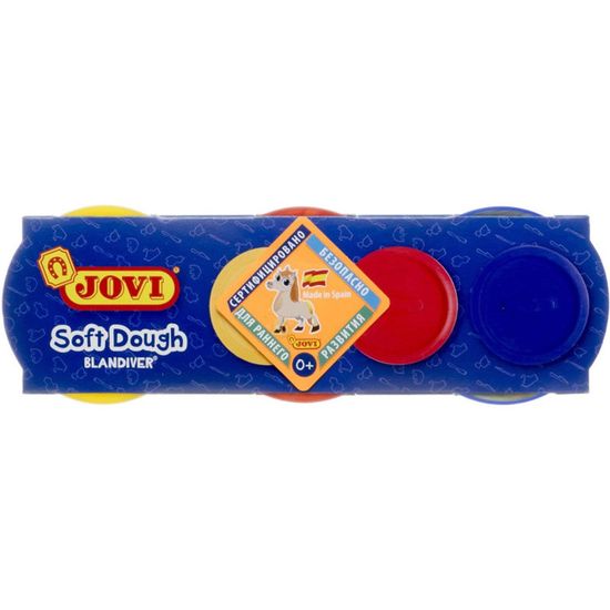 Jovi Soft Dough Blandiver Bote De Pasta De Modelaje 460gr - Blanda Y Flexible Facil De Amasar Y Moldear Ideal Para Iniciacion Al Modelaje Color Rosa Jovi Soft Dough Blandiver Bote De Pasta De Modelaje 460gr - Blanda Y Flexible Facil De Amasar Y Moldear Ideal Para Iniciacion Al Modelaje Color Rosa