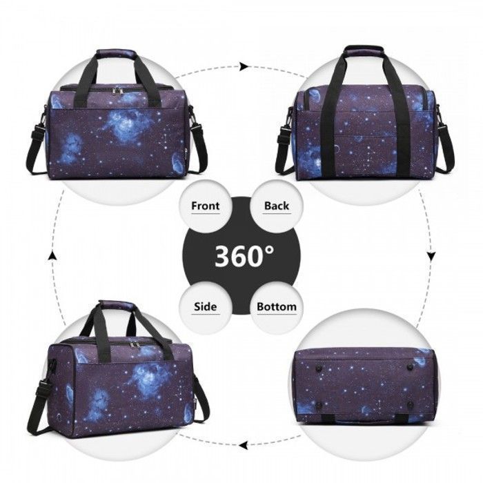 Sac De Voyage 40x20x25 Ryanair Pliable BAGROUPS 20L - Léger, Imperméable Nylon, Compartiment Chaussures, Rose