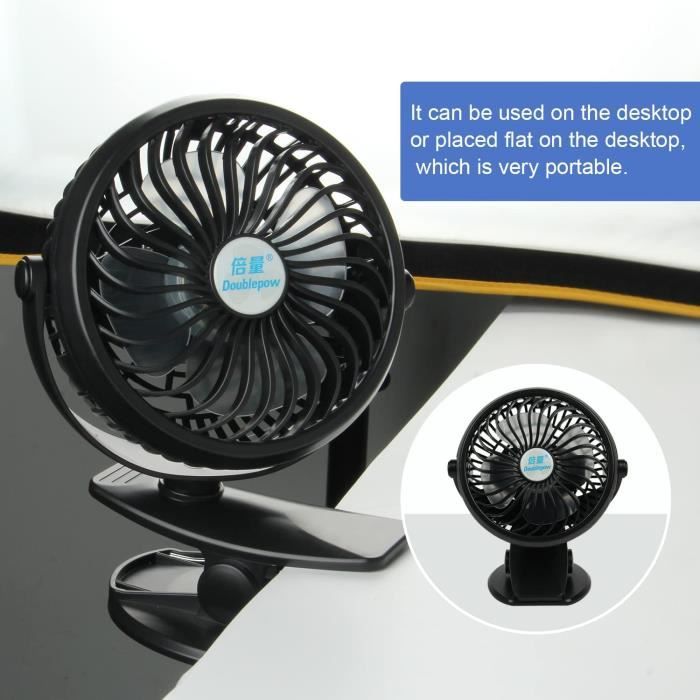 Mini Ventilateur de Bureau Petit USB Ventilateur de Bureau Silencieux  Portatif pour Maison, Bureau, Chambre à Coucher - Cdiscount Bricolage