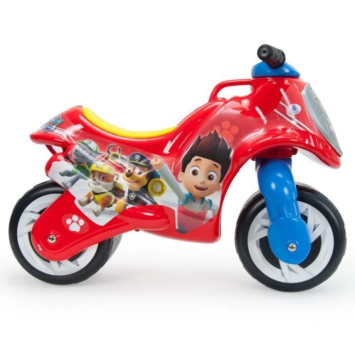 Porteur Moto Pat' Patrouille - INJUSA - Neox - Garçon - 18 mois+ - Stickers  permanents - Poids max 25 kg - Cdiscount Jeux - Jouets