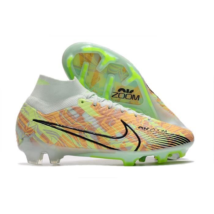 Nike Mercurial Superfly 9 Elite FG Chaussure De football Pour Homme Femme vert Cdiscount Sport