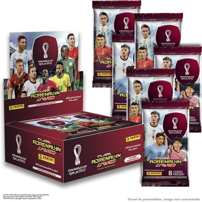 0€05 sur Jeu de cartes Panini Foot 2021-22 Boîte 50 pochettes - Carte à  collectionner - Achat & prix