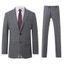 Dobell Homme Costume Gris Tweed à Gros Carreaux Coupe Classique