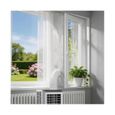 Joint de Fenêe pour Climatiseur Mobile 400cm Kit Calfeuage Étanchéité Universel avec Double Fermeture Éclairs ASSAINISSEMENT (TUYAU