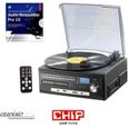 système stéréo auvisio MHX-550.LP lecteur de musique + numériseur pour disques, CD, MC, MP3, USB, SD-0