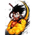 Poster Affiche Goku Nuage Magique Kinto Dragon Ball Z Manga(30x42cmB)-0