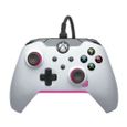 Pdp Manette filaire  pour Xbox et PC Blanc et rose - 0708056069032-0