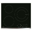 SAUTER Table de cuisson induction SPI4360X - 3 foyers - Commandes tactiles-0