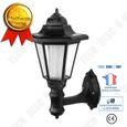 TD® Eclairage de Lampe Solaire de jardin LED Luminaire d'exterieur pour Terrasse, Balcon, Mur - Accessoire d'Eclairage LED externe-0