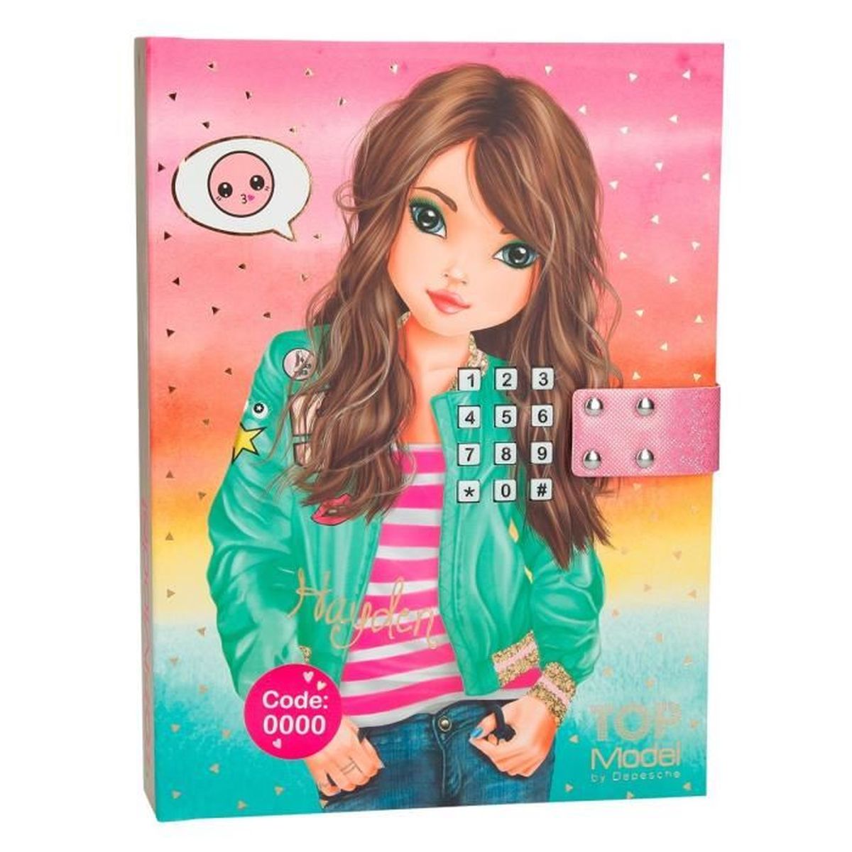 Journal Intime Avec Code Top Model Journal intime musical TOPModel - Hayden - Cdiscount Beaux-Arts et Loisirs  créatifs
