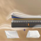 EMMA | Pack Matelas Hybride II Plus 90x190 + Oreiller Nuage + Couette Légère | Mémoire de Forme + Ressorts | Housse Plus Respirante